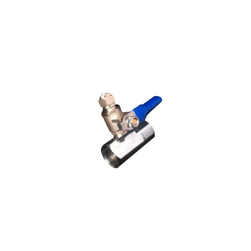 *5 Pack* 3/8" Inline TAP Feed Water Plumbing Valve- Allow