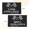 Checkered Racing Flag I Piss Excellence Ricky Bobby Flag 3d