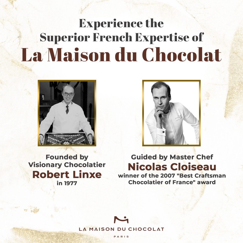 La Maison Du Chocolat Premium Milk Chocolate Coffret Maison Gift