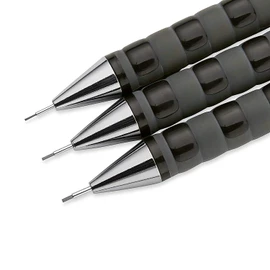 rOtring Tikky Mechanical Pencil (Black Barrel, Set of 4) HB 0.7/0.5/0.35/1.0 + Refills and Eraser B20