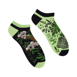 Spox Sox Casual Unisex Socks, Multicoloured, Colourful Socks for Individualists - koala, size: 36-39