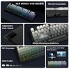 GEODMAER G98 Gaming Keyboard, 99 Keys Silent Wired Keyboard with