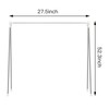 Foldable Telescopic Drying Rack, Adjustable Stainless Steel Clothes Hanger, Portable