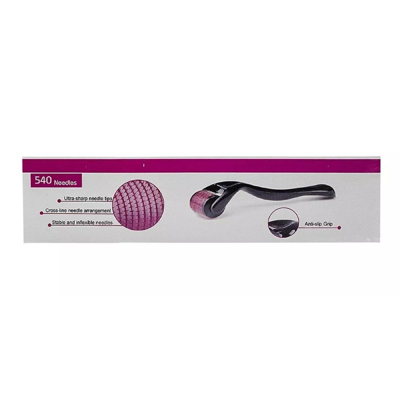 MNSR Dermaroller Rodillo 540 Microagujas Regenerador Facial