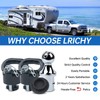Lrichy 60618 Upgraded 38k Puck System Gooseneck Hitch Ball Kit