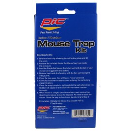 Pic Reusable Housing Mouse Trap Kit
