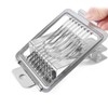 Stainless Steel Egg Cutter, Silver Multipurpose Egg Grater Manual Dicer