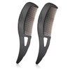 Dandruff Comb Pack of 2 Scalp Comb Sleek Bun Brush