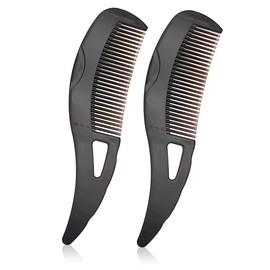 Dandruff Comb Pack of 2 Scalp Comb Sleek Bun Brush Energy Massage Comb Hairdressing Comb Healthier Scalp and Better Hair Quality Removal of Dandruff and Dirt for Women Men