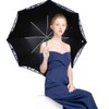 Honeystore Vintage Lace UV Sun Parasol Folding 3D Flower Embroidery