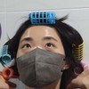 ( ) Large Bangs Curlers 5P Portable Hair Rollers DIY Bangs Perm Bangs Curlers / ( )앞머리 왕그루프 5P 휴대용헤어롤 셀프앞머리펌 앞머리그루프