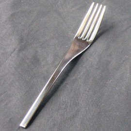 Nagao IKI Dinner Fork, Lotus, 7.5 inches (19.2 cm), 18-8 Stainless Steel, Wooden Box, Made in Japan