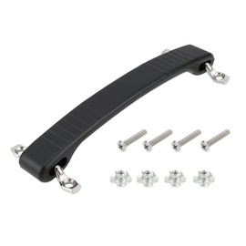 LT Easiyl Vintage Dogbone Amplifier Handle with Screws, Soft Rubber Grip Compatible with Fender Amplifier, Bass Amplifier, Guitar Amplifier