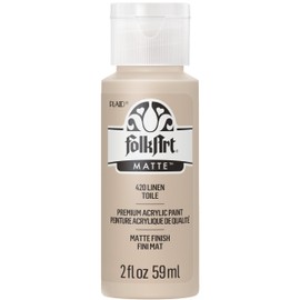 FolkArt Acrylic Paint in Assorted Colors (2 Ounce), 420 Linen