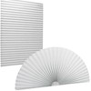 Garayma Arch Window Shade Half Circle Pleated Shade Blinds 60%-70%