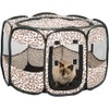 Lexi Home Etna Portable Small Pet Playpen for Dogs or