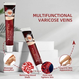 2PC Leg & Vein Care Cream, Skin Therapy Cream, Vein Ointment, For Spider Icers, Varicose Veins, Restless & Heavy Legs, For Blood Circulation & Care for Water Retention and Vein Problems