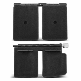A-Premium HVAC Heater Blend Door Repair Kit Compatible with Dodge Ram 1500 2002-2006, Ram 2500 2003-2006, Ram 3500 2003-2006, Lower Main