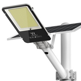 YAORUI Solar Street Light Outdoor, Dusk to Dawn & Motion Sensor, Solar Lights Outdoor Waterproof IP65, LED 6500K 30000LM, Security Flood Light for Garden, Yard, Outside