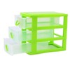 Dressing table mini dresser niche drawer plastic drawer Slim 2-stage 3ea