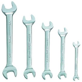 Williams WS-1705A 5-Piece Double Head Open End Wrench Set