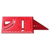Square Aluminium Alloy Measuring Ruler for Woodworking, 3D Mitre Angle