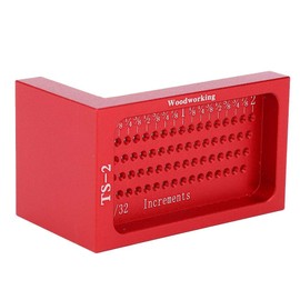 Cross Calibration Ruler T Type Woodworking Hole Scribing Gauge Aluminum Alloy Scribering Gauge Scribe Mark Measuring Tool