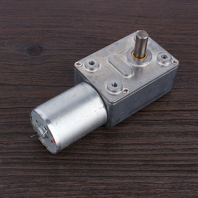 Reversible Reduction Motor，DC 12V 2RPM Electric Geared Motor，Reversible High Geared