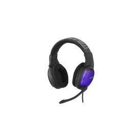 Millenium Gaming Headset with Jack Connection 3.5 mm, Headset with Microphone and LED for Consoles and PC Gaming Headset, Headphones with Microphone for Gamers, Gaming Headphones, Black