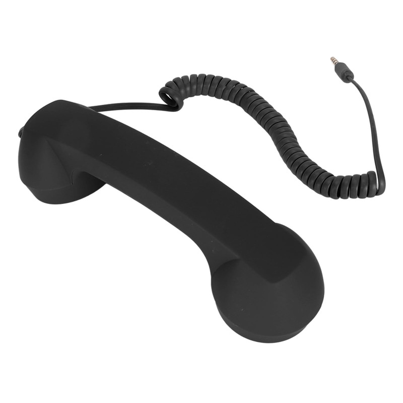 Vintage Retro Telephone Handset, Radiation Proof Cell Phone Receiver MIC