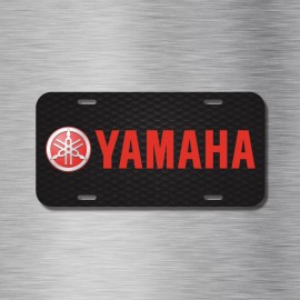 Amel Yamaha Motorcycle boat Atv snowmobile Vehicle License Plate Front Auto Tag NEW