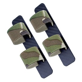 Molle Tourniquet Holder 2 Pack, JX Tacfancier Tactical TQ Holder Elastic Retention Loop Outbound Storage for Vest Backpack