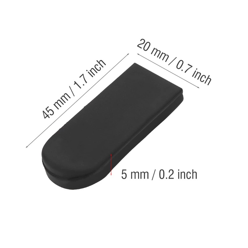 Haosie 2PCS Saxophone Thumb Rest, Comfortable Saxophone Thumb Finger Rest