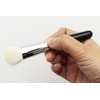 Kumano Makeup Brush, SR Series, Liquid Foundation Brush, Goat Wool