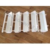 Moondown Farm Bird Cage Feeder with Perch 17.5cm for Budgie,