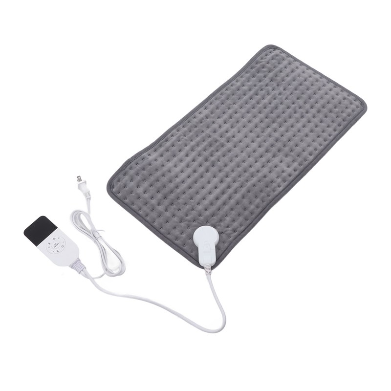 Electric Heating Pad for Back Neck Legs Adjustable Washable Intelligent
