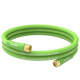 RAINPOINT Garden Hose 10ft, Lead-in Hose, 5/8" Heavty Duty Hose Extension, Flexible Outdoor Short Hose with Male to Female Fittings