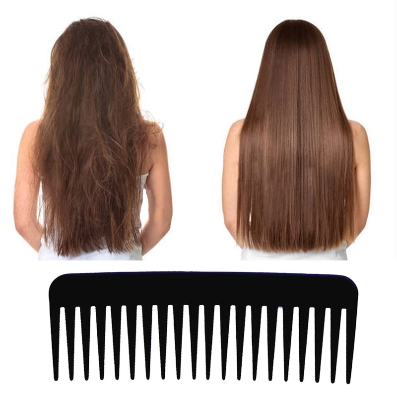 Large Hair Detangling Comb, Wide Tooth Comb, Hair Comb, No
