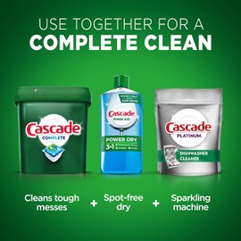 Cascade Complete Dishwasher Pods - Fresh Scent ActionPacs, Dishwasher Detergent, Dishwasher Soap, Detergent Pods, 78 Count