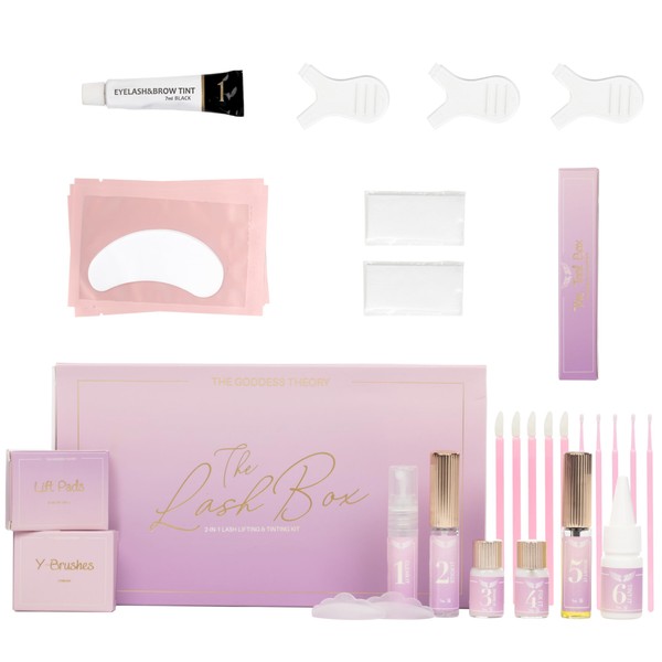 The Goddess Theory® Eyelash & Eyebrow Lifting Set, 10x More