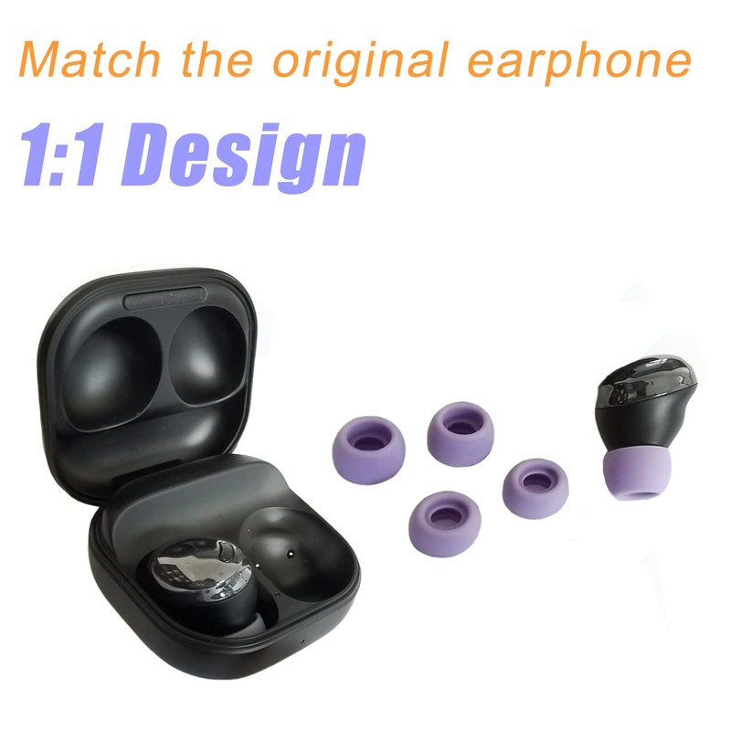 Luckvan Silicone Ear Tips for Galaxy Buds Pro Replacement Earbuds