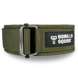 Gorilla Squad Self-Locking Nylon Belt (XL, Khaki)