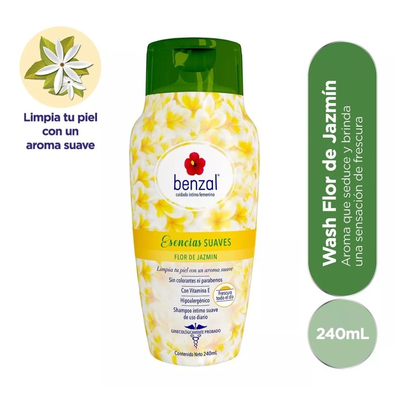 Benzal Jabón Íntimo Benzal Kit Esencias Suaves