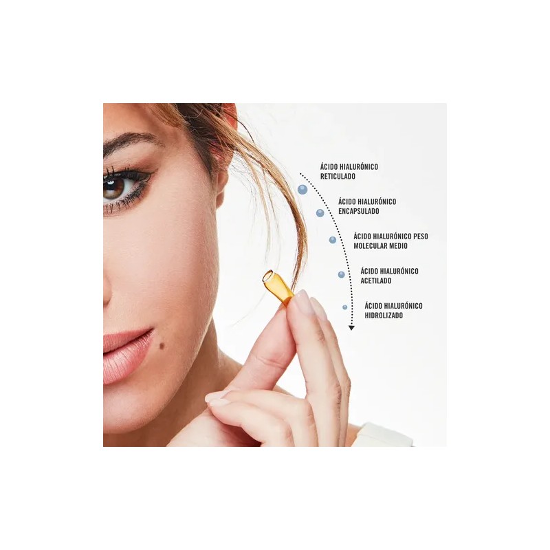 Ampolletas Faciales Acido Hialuronico Lacabine 10 X 2 Ml