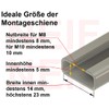 Hammer Head Screw M10 x 35 mm Stainless Steel A2