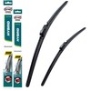 Heyner Wiper Blades Fits VW ID.Buzz 2022-Onwards Hybrid Full Set