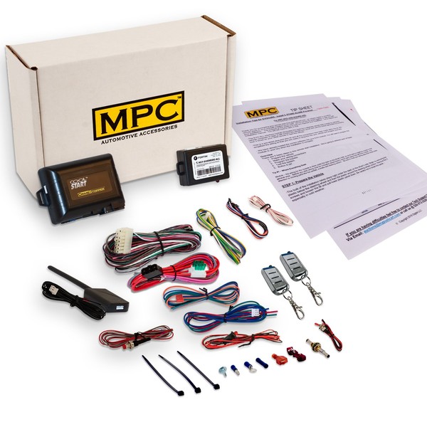 MPC Complete Remote Start with Keyless Entry Kit Compatible with