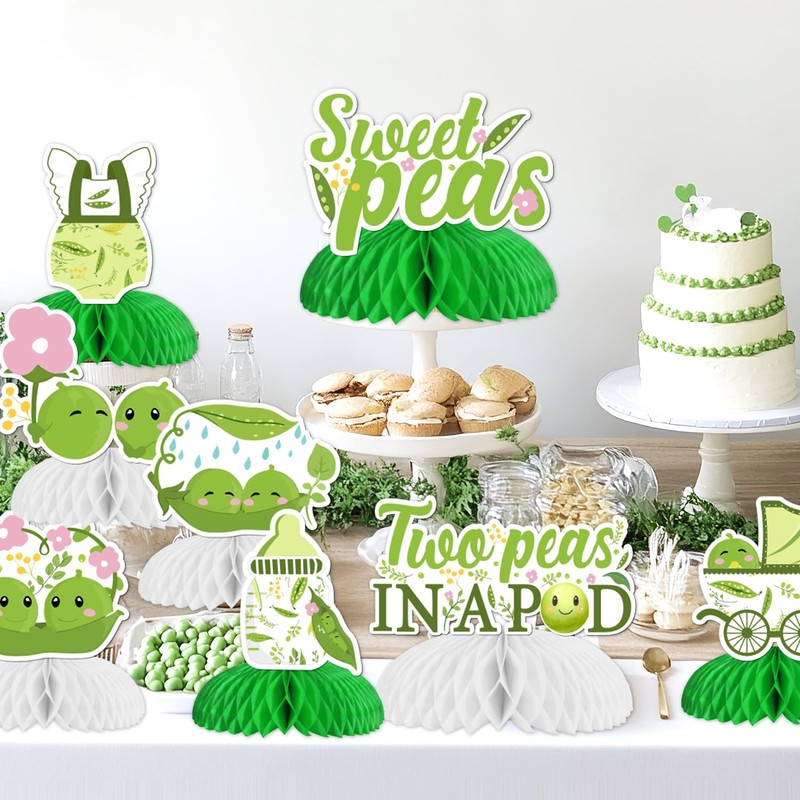 Two Peas in a Pod Party Decorations, Twins Baby Shower