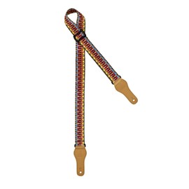 Ortega Guitars Creative Series 70's Psycho Ukulele Strap Adjustable Cotton (OCS-520U)