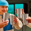 Black+Blum Picnic Cup Set of 4 - Stainless Steel Cups